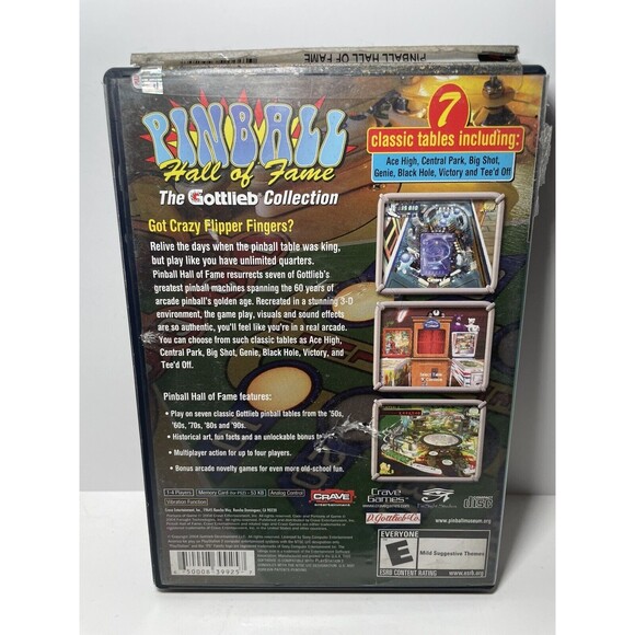 Pinball Hall of Fame The Gottlieb Collection (PlayStation 2, PS2) - Picture 4 of 7